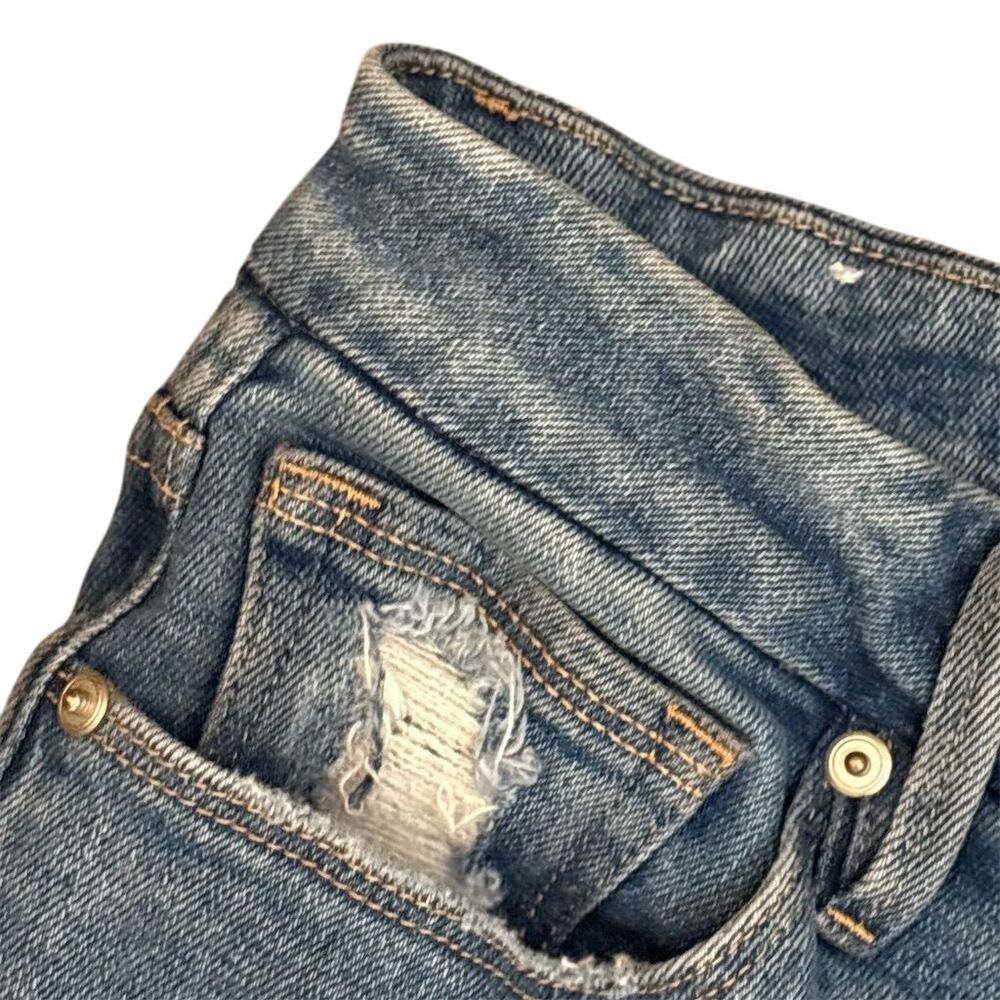 Good American Good Legs Ankle Jeans 6 | Light Wash High Rise Slim Stretch Denim - Picture 8 of 11